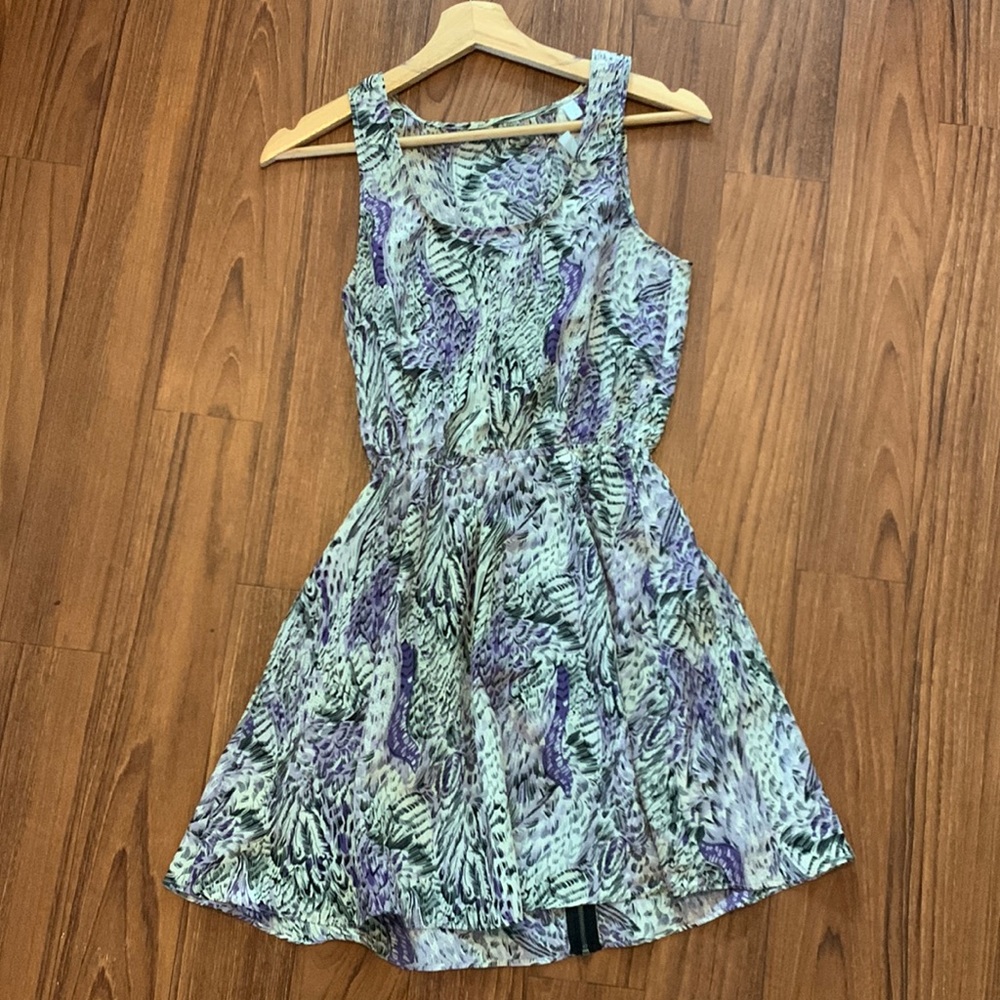 Urban Outfitters Reformed purple cutout dress *like new*